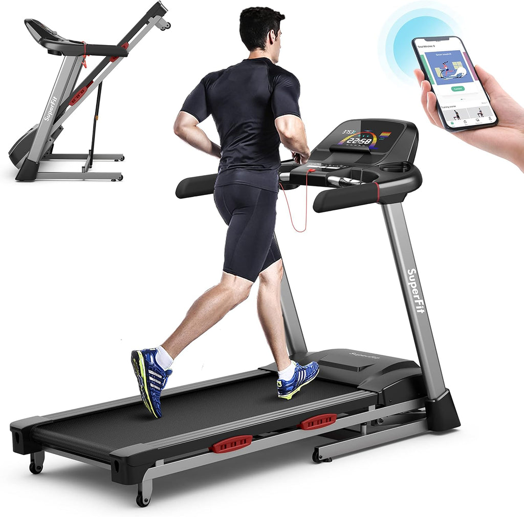 Foldable Treadmill with 15% Auto Incline Z88747