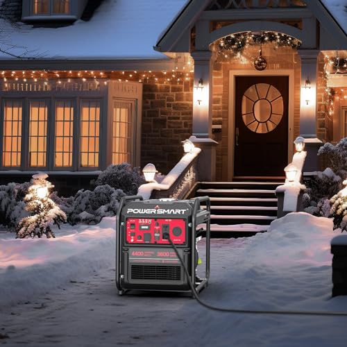 4400-Watt Portable Generator with Inverter Technology, Gas Powered L7881