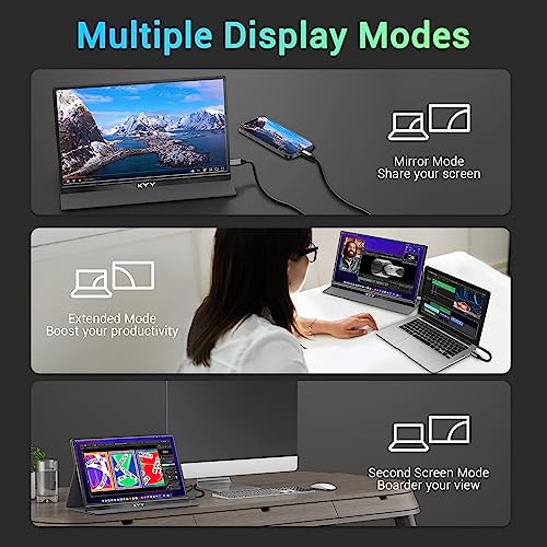 15.6'' FHD 1080P USB C HDMI IPS Portable Monitor I9149