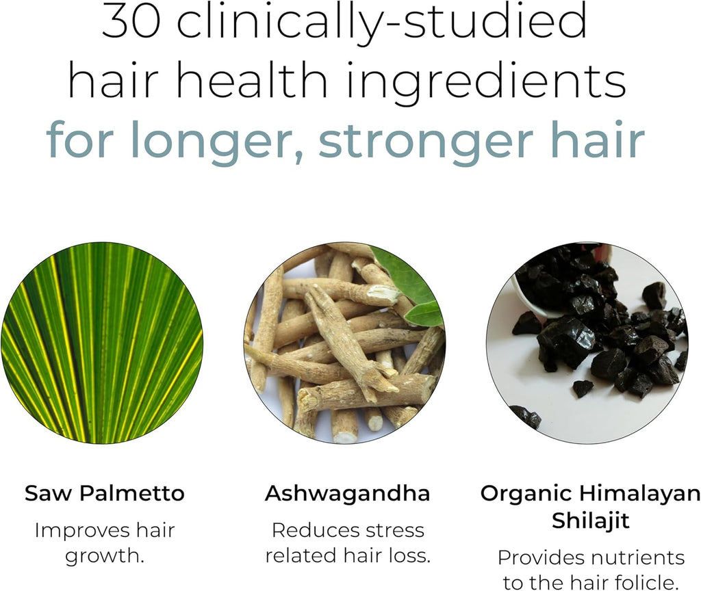 Hair Supplement - Collagen Hair Growth Pills - 120 Capsules G23824