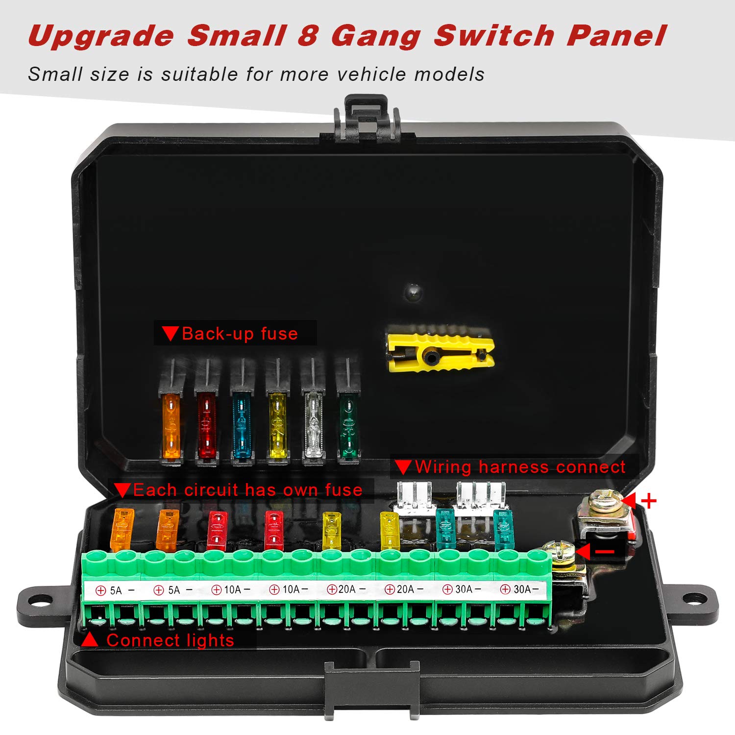 6 Gang Switch Panel Kit Circuit Control Box R593161