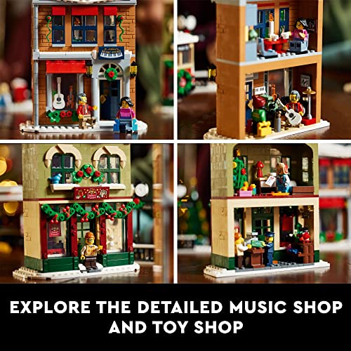 Holiday Main Street Building Set with 6 Minifigures L332547