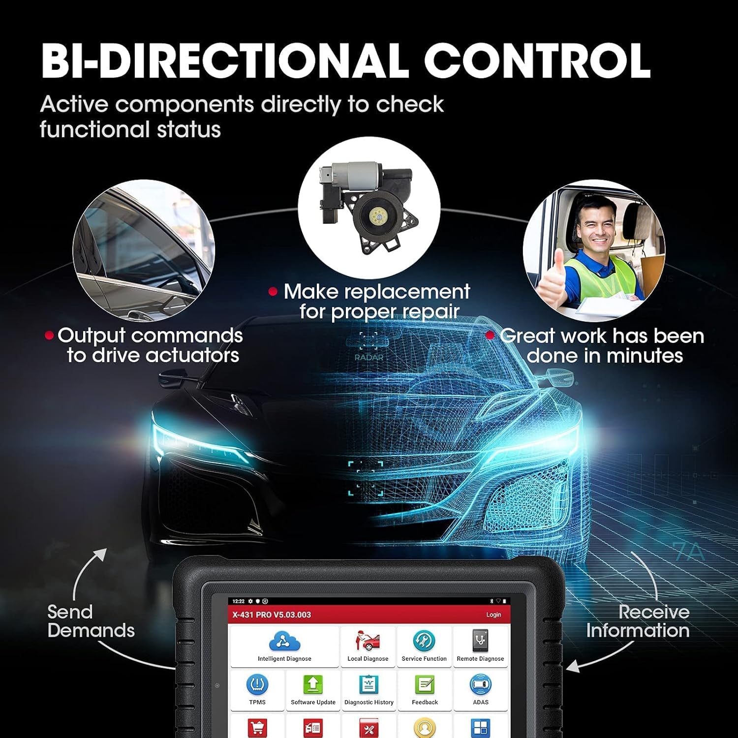 LAUNCH X431 PROS V Diagnostic Tool F3893