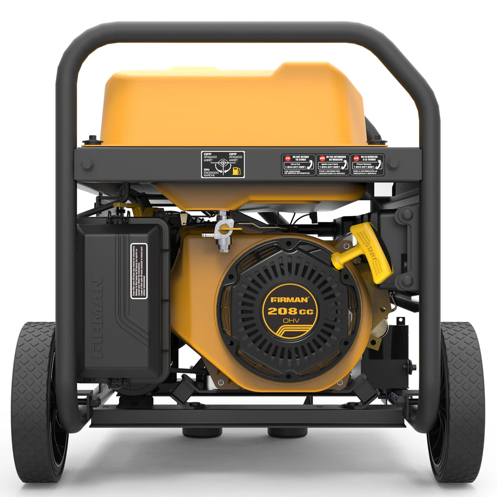 Gas Powered 4550-3650W Portable Generator with Wheel Kit W767