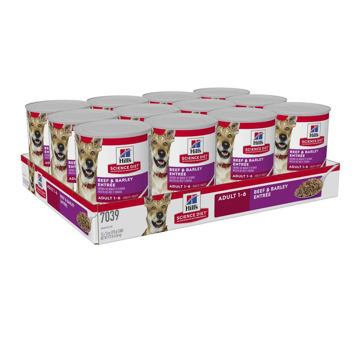 Adult Beef & Barley Entree Dog Food I103