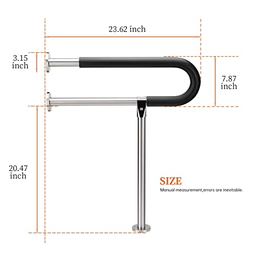 Stainless Steel Hand Support Rail 23.6 Inch Z2586
