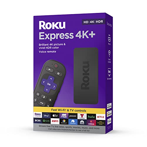 Roku Express 4K+ Streaming Device with Voice Remote L94619