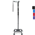 Quad Cane, Foldable Walking Cane with 4-Pronged Base L95584
