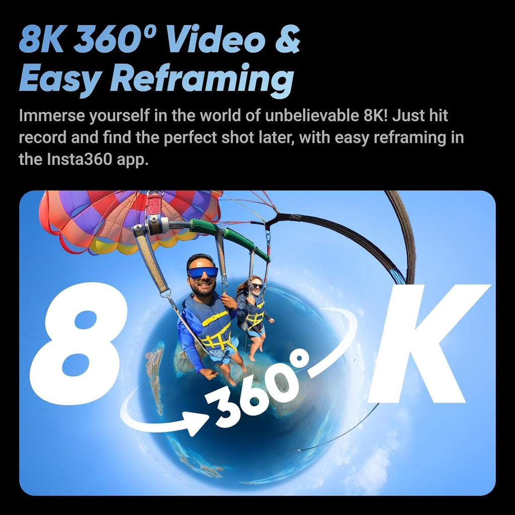 Waterproof 8K 360 Action Helmet Camera with Extra Battery S4724