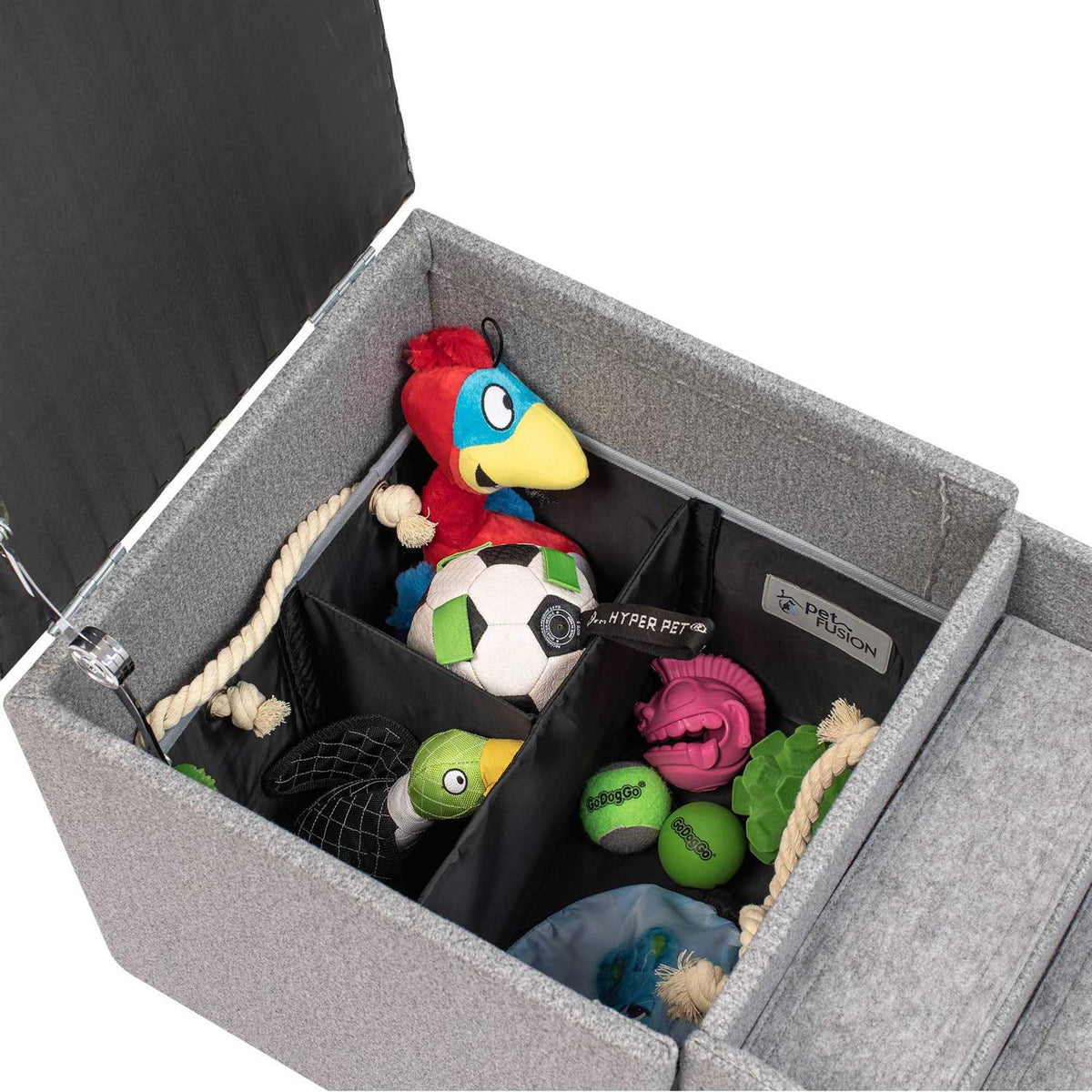 Pet Stairs Foldaway Cat Dog Steps Ottoman Dog Toy Basket Storage Z3654