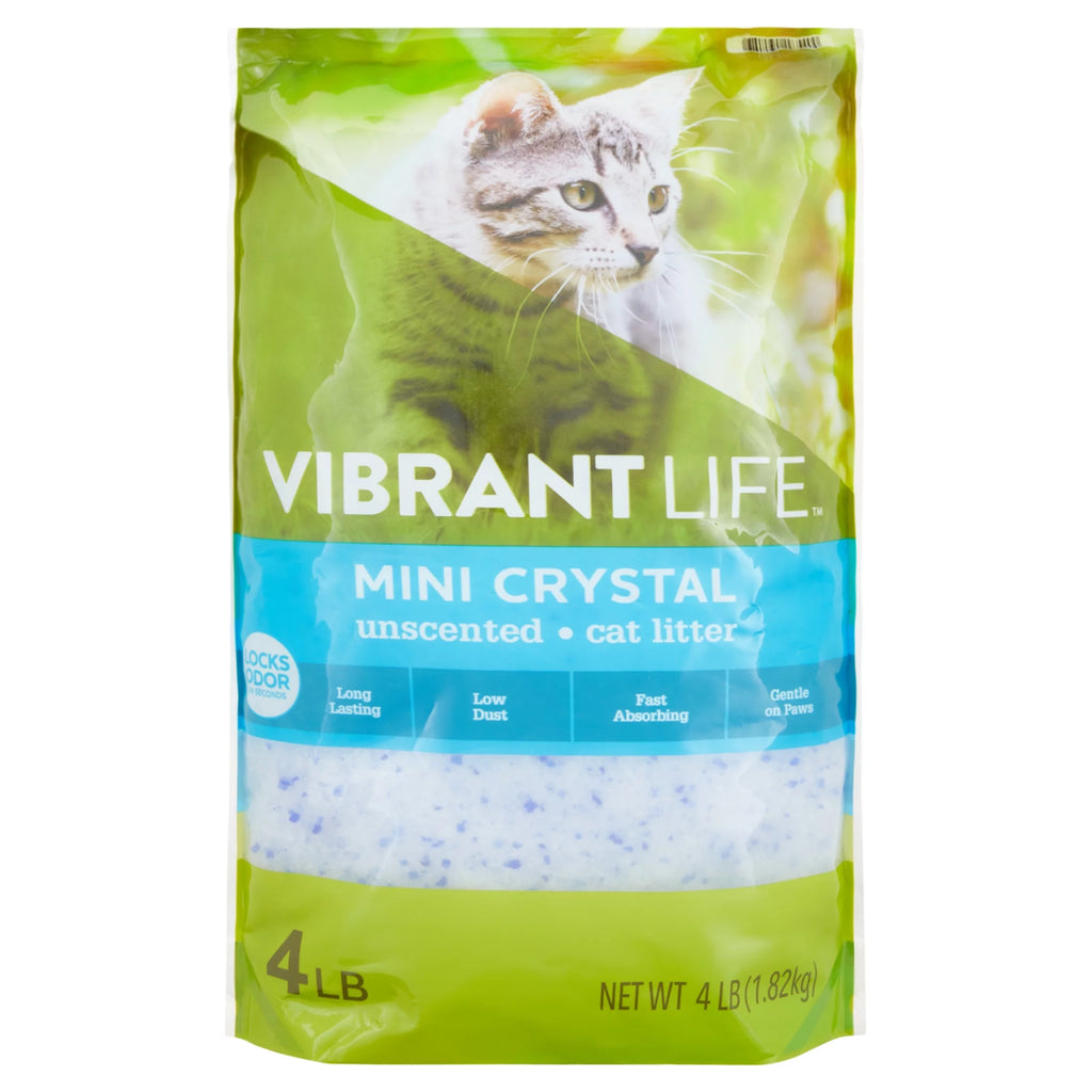 Mini Crystal Unscented Cat Litter, 4 lb A405871