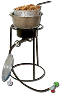 Outdoor Cooker Package with Cast Iron Pot P491