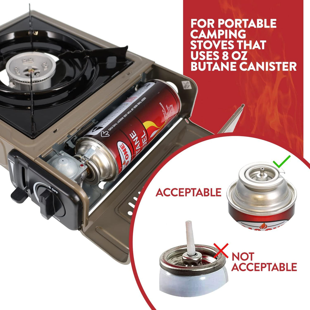 4 Pack Butane Fuel Canister B8988