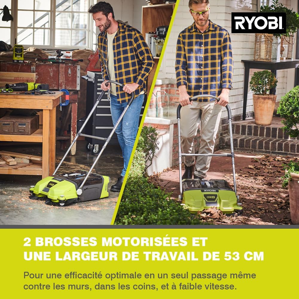18V Cordless Debris Sweeper Y6986