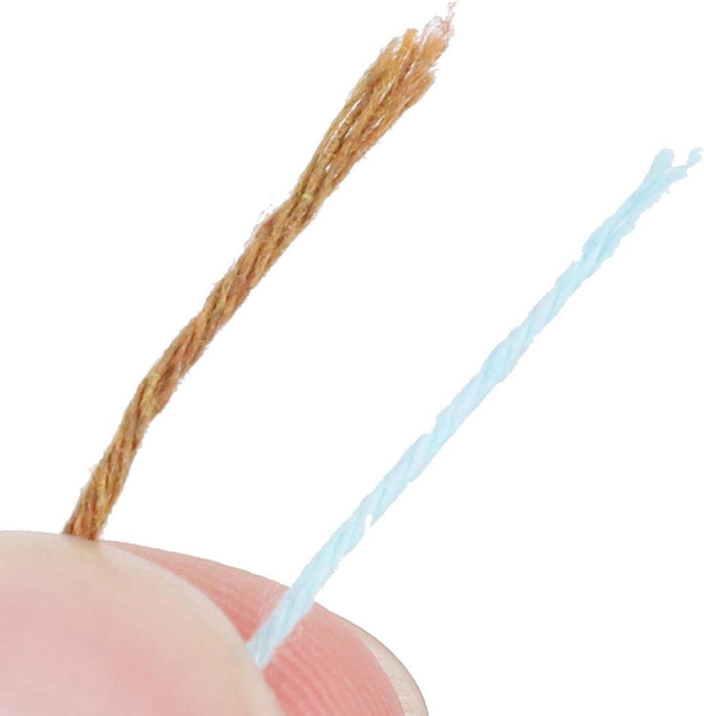 8/4 100% Cotton Weaving Warp Thread 2 Rolls 2 Colors P6606