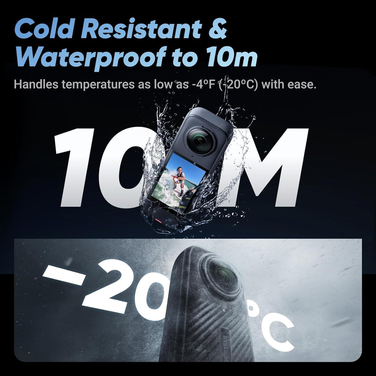 Waterproof 8K 360 Action Helmet Camera with Extra Battery S4724