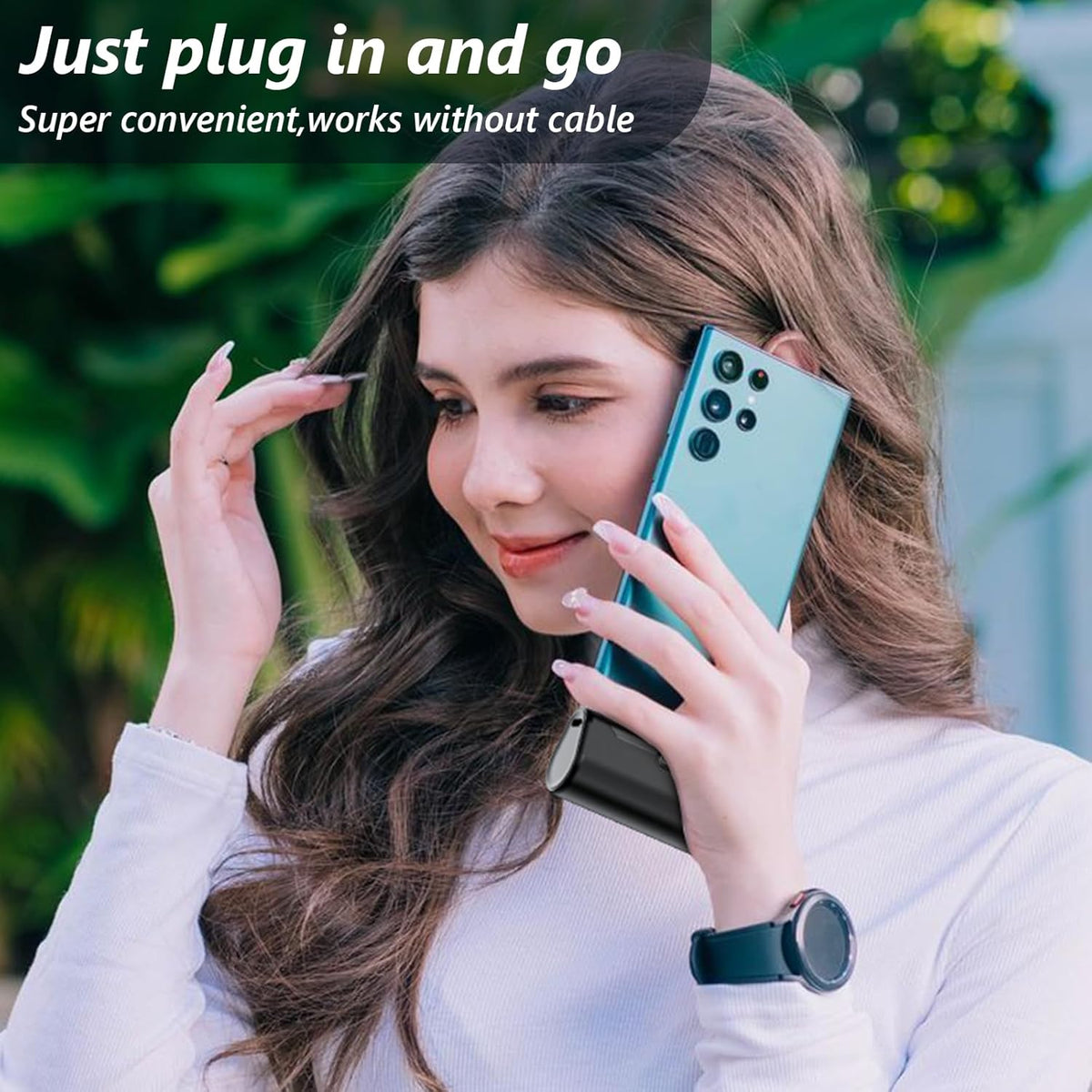 5000mAh 20W PD USB C Fast Charging Battery Pack with LCD Display X832