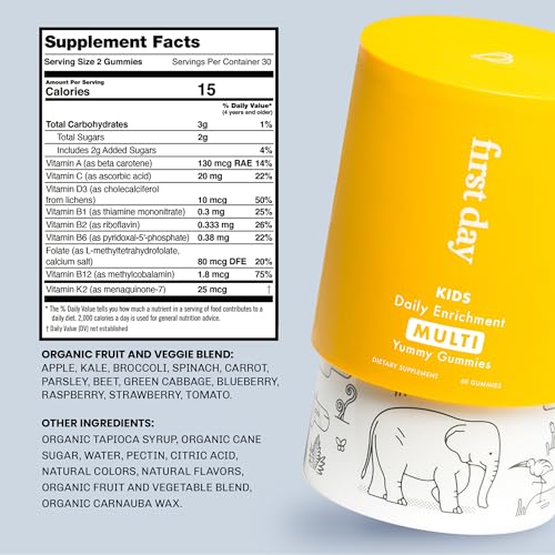 Kids Daily Multivitamin Gummies, 30 Day Supply P355