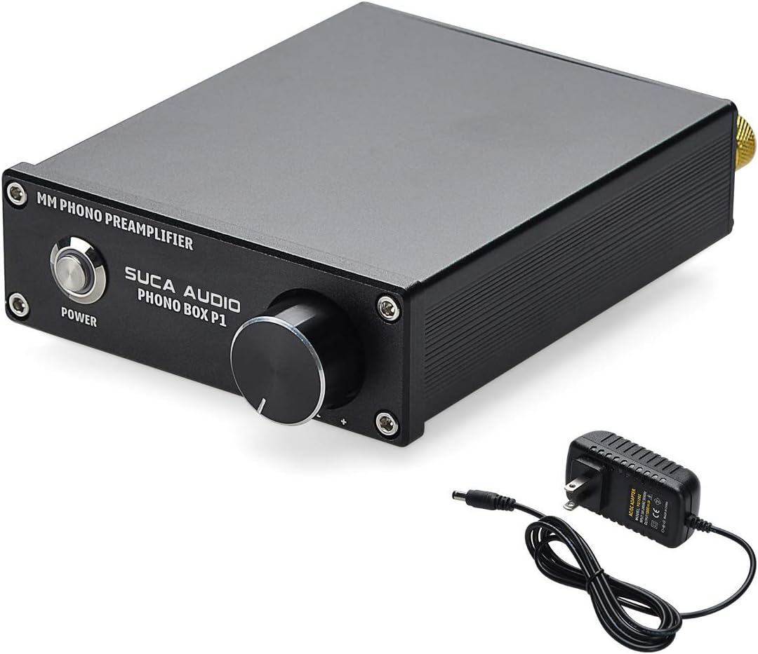 Mini Phono Preamp with RCA Input & Output Pack of 2 M37089