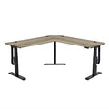 Electric Sit to Stand L-Shape Corner Desk L9634