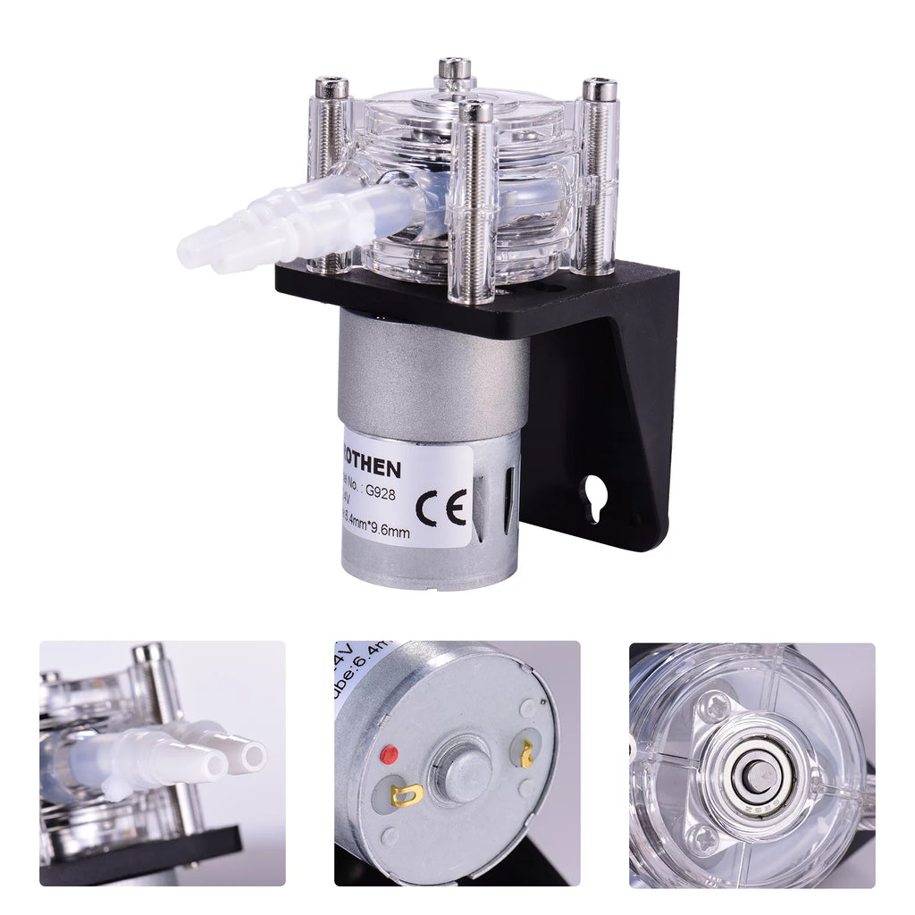 DC 12V Peristaltic Pump with Silicone Tubing J934