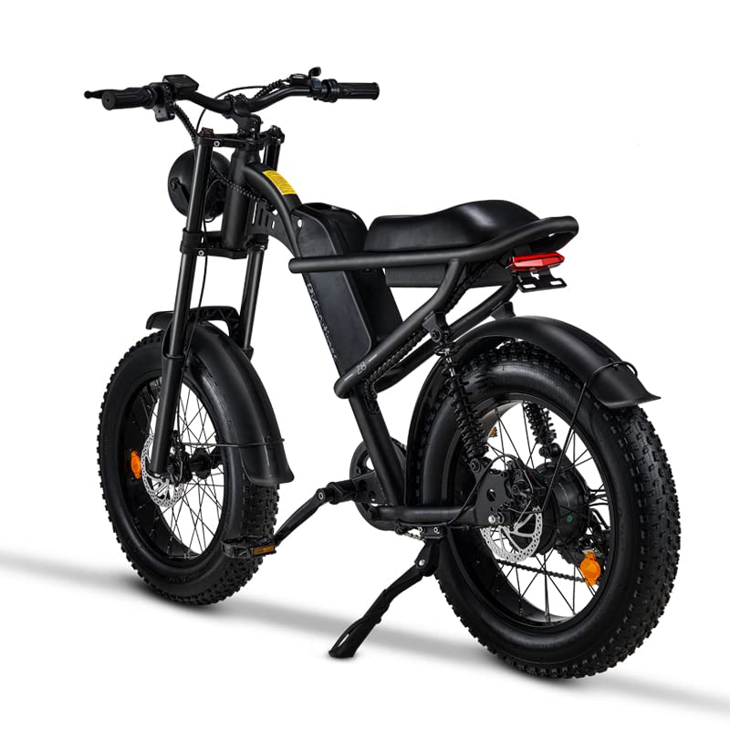 1500W Electric Bike with Full Suspension, 20" Fat Tire, 31.2AH Battery P705235