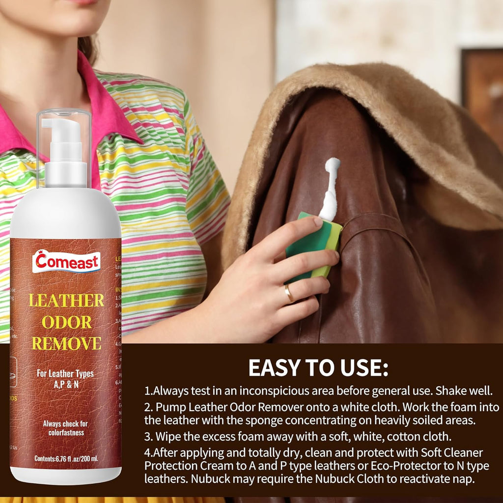 Unscented 6.76 Fl Oz Leather Cleaner and Conditioner I423