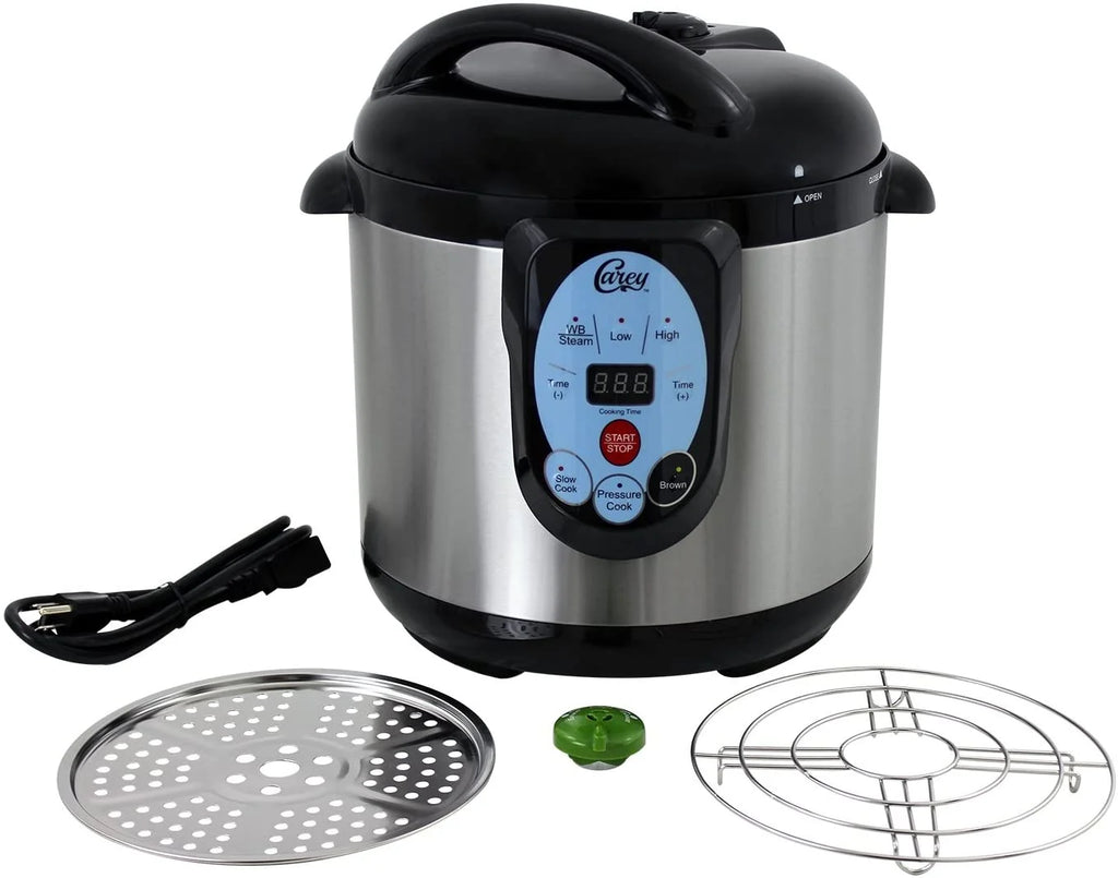 9.5 Qt Stainless Steel Electric Pressure Cooker and Canner R8116