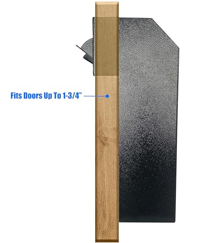 Black Galvanized Steel Locking Mailbox Door Drop Box Z17414