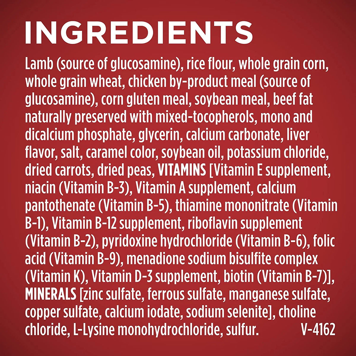 Natural Adult Lamb & Rice Dry Dog Food P762641
