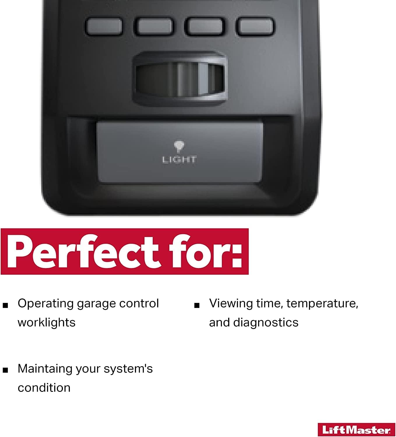 Smart Control Panel Compatible with LiftMaster Garage Door Openers R95746