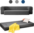 Dark Gray Folding Queen Size Sleeper Sofa Bed G848842