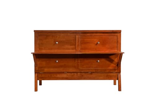 Queen Size Murphy Cabinet Chest Desk Bed with Drawers X73499