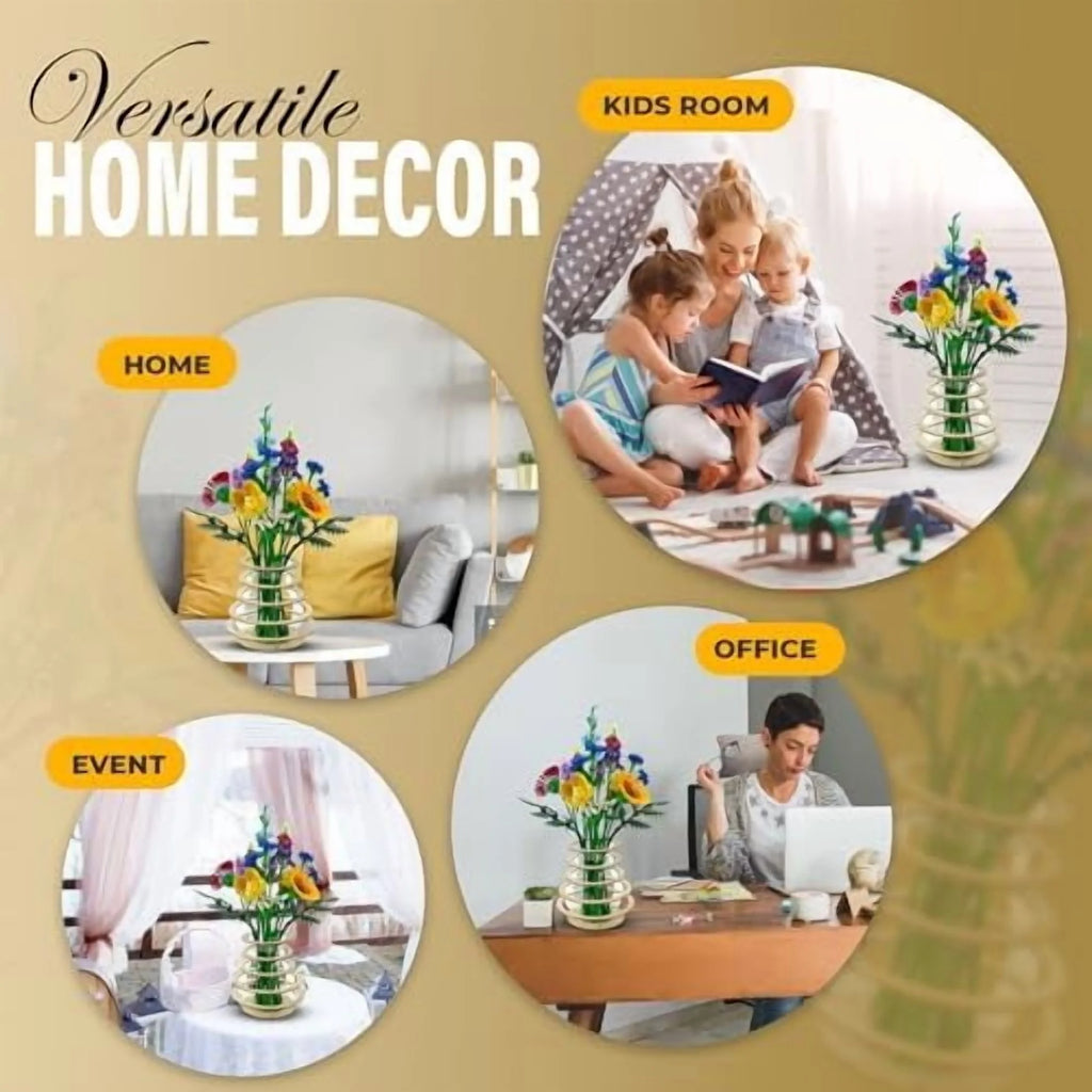 Wooden Vase for Lego Flowers R927432