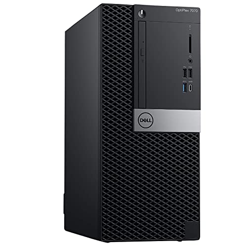 Dell Optiplex 7070 Tower Desktop Computer Intel i7-9700 32GB DDR4 RAM 1TB SSD Windows 11 Pro Internal Wi-Fi 6 PCIe Adapter (Renewed) Y33306