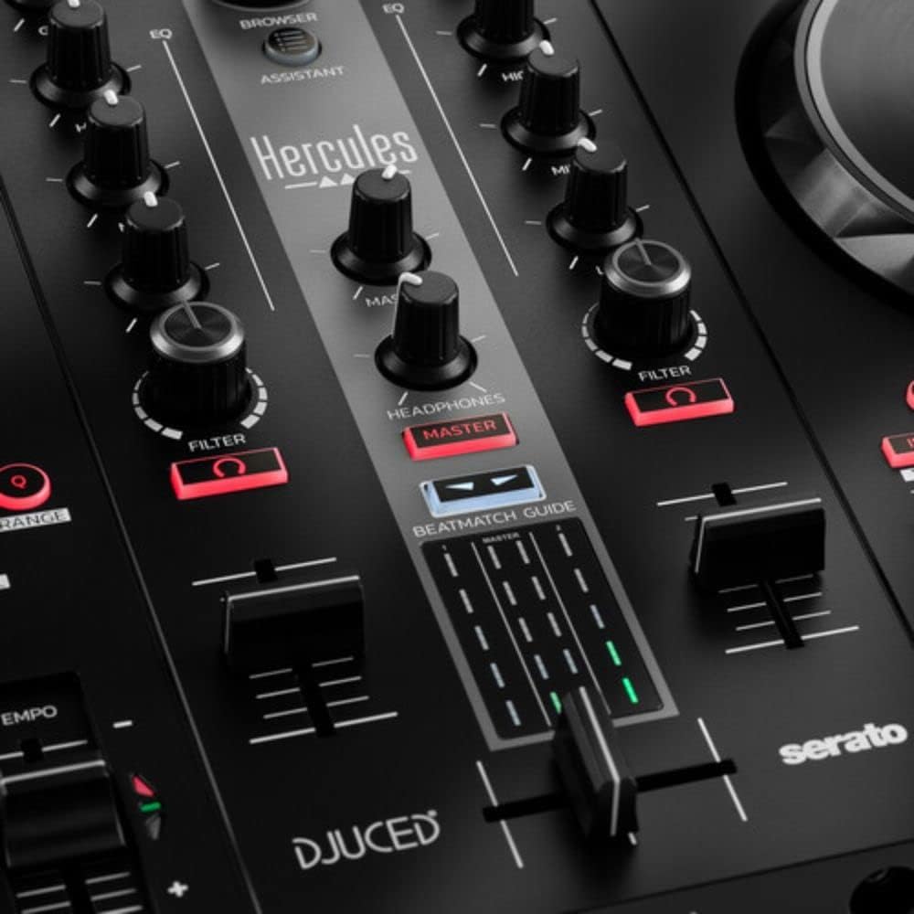 2-Deck USB DJ Controller with Audio Cable X90969