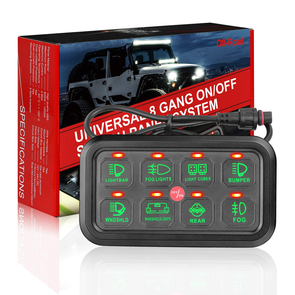 6 Gang Switch Panel Kit Circuit Control Box R593161