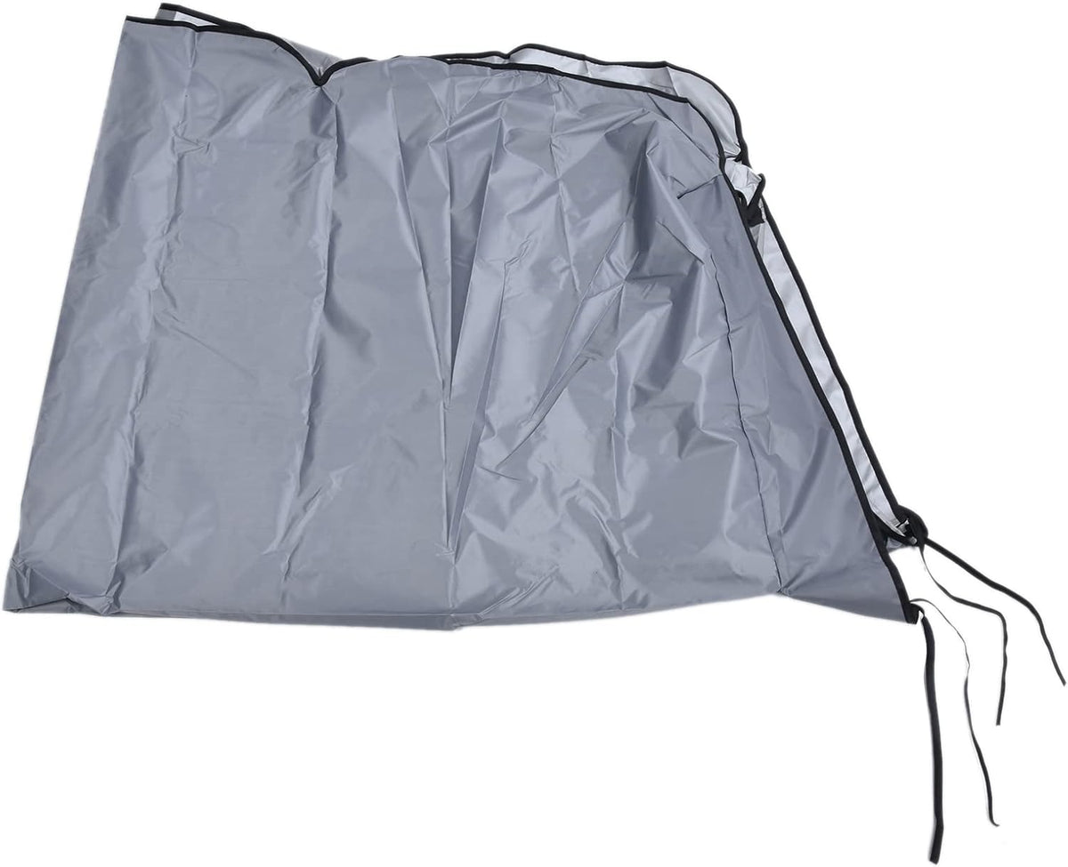 3 Seats Outdoor Canopy Swing Glider with Cushion Cover (Grey) V673
