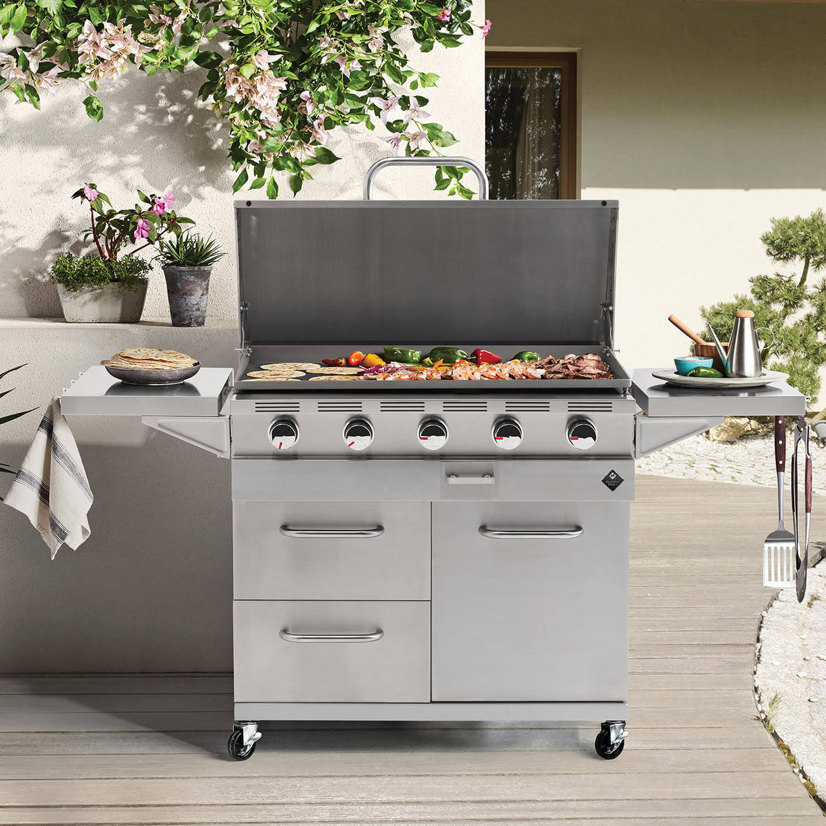5-Burner Gas Griddle W6543