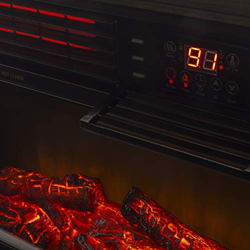 1500W Electric Fireplace Space Heater S939