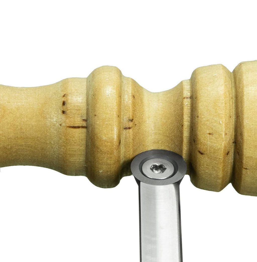 5 Carbide Woodturning Tools with Interchangeable Handle D3631