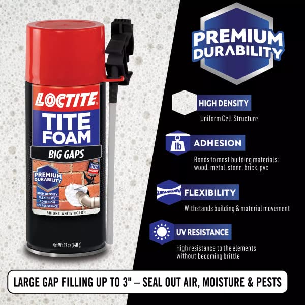 12 fl oz Polyurethane Expanding Foam Sealant E192623