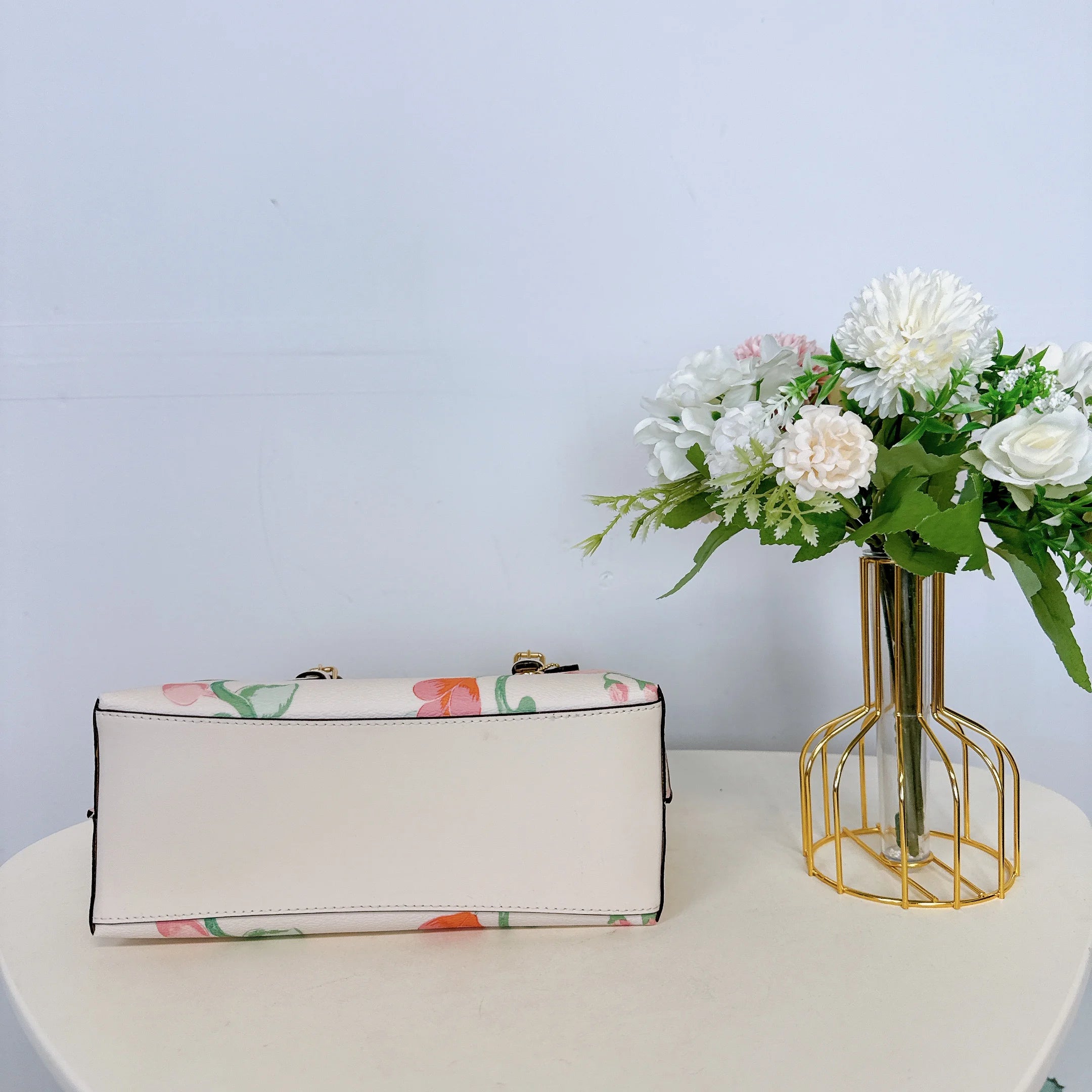 Chalk Multi Floral Print Tote N62850
