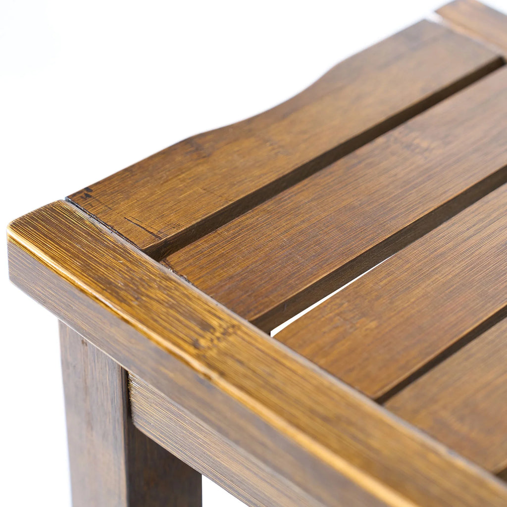 Coffee Bamboo Bathroom Bench P558098