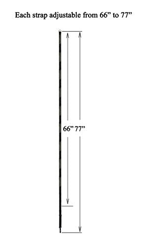 Black Over-The-Door Hat Rack Holds 18 Caps M421