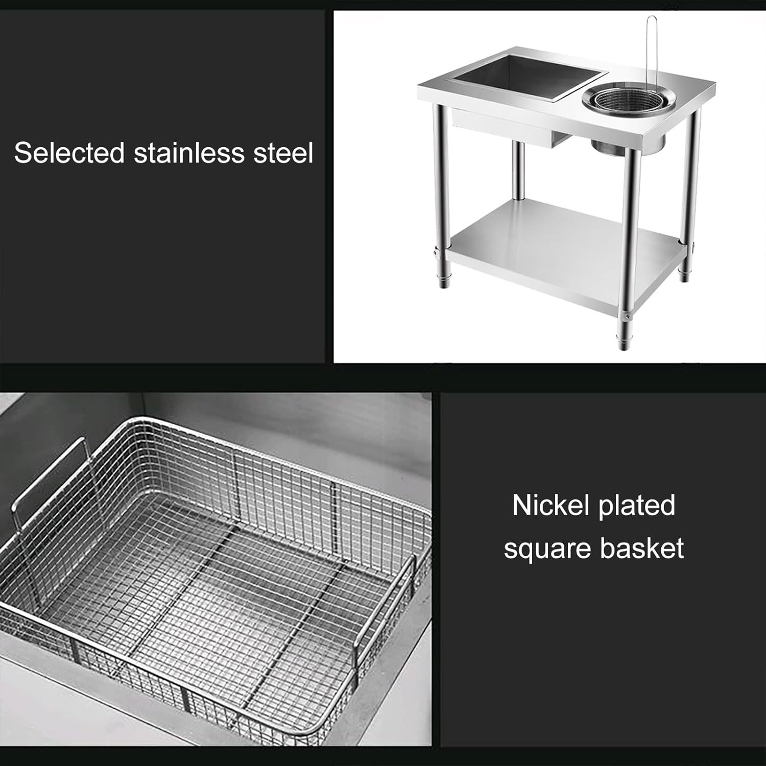 Stainless Steel Breading Table Work Table C2524