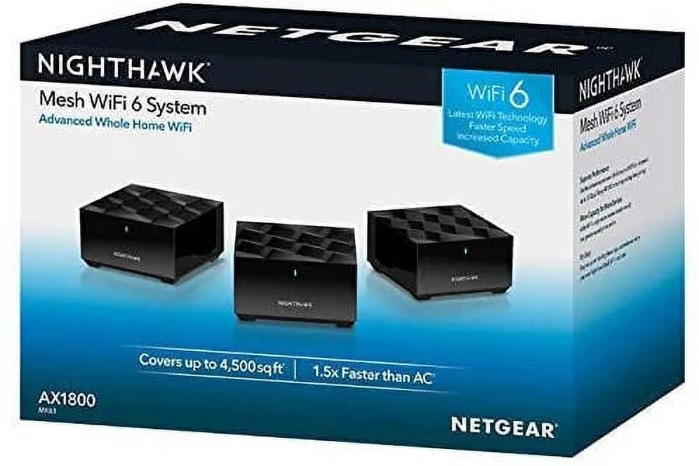 3-Pack Mesh WiFi 6 System N9464