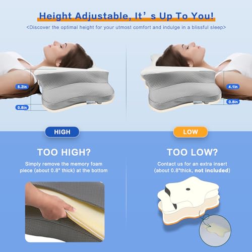 Adjustable Memory Foam Cervical Pillow U203393