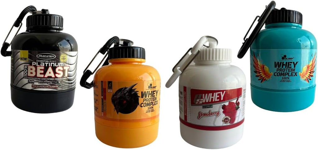 Portable 200ml 60g Powder Container Bottle O247956