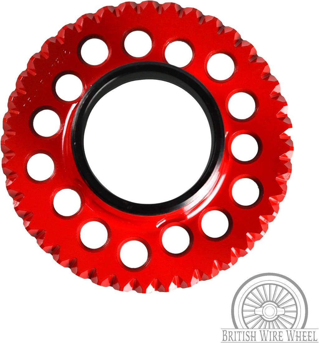 5 Lug Knock Off Wire Wheel Adapters, Set of 4 H4365